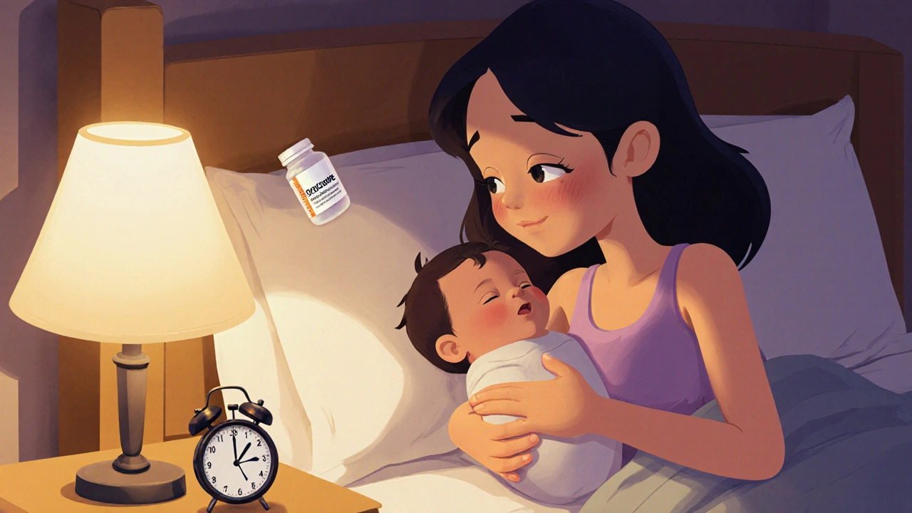 How to Time Medication Doses to Reduce Infant Exposure During Breastfeeding