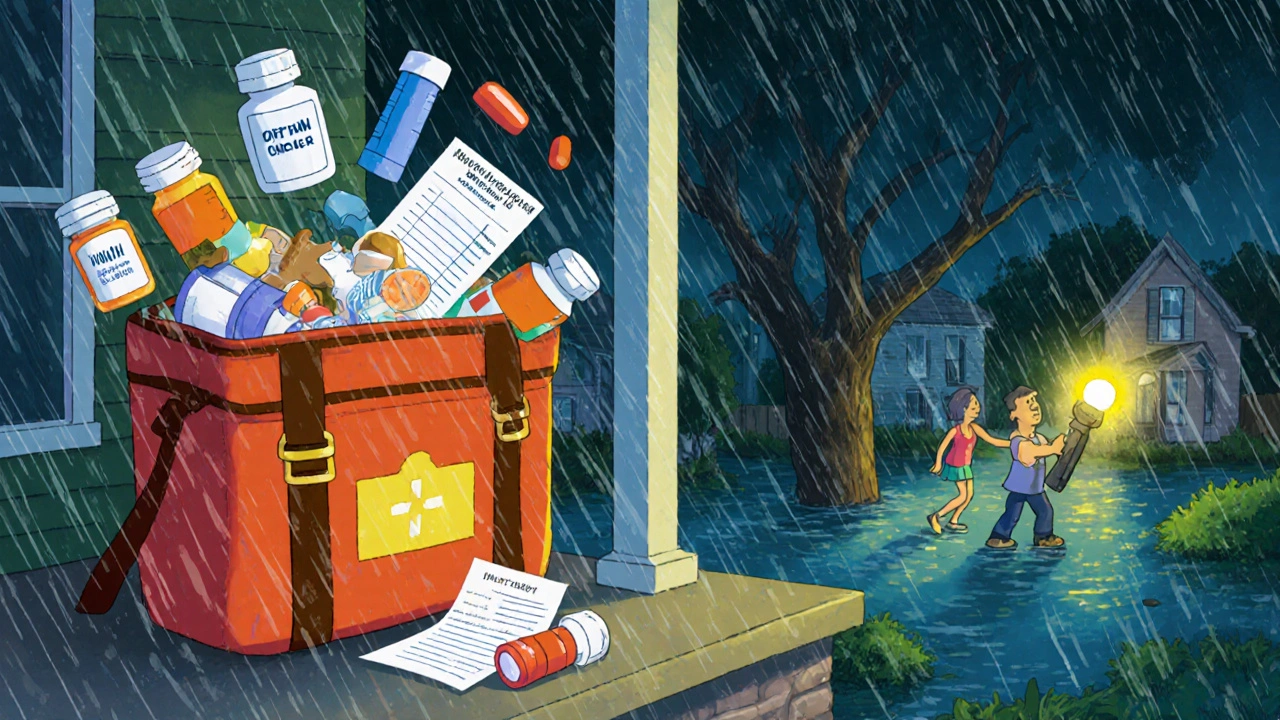 Medication Safety in Emergencies: What to Keep in Your Go-Bag