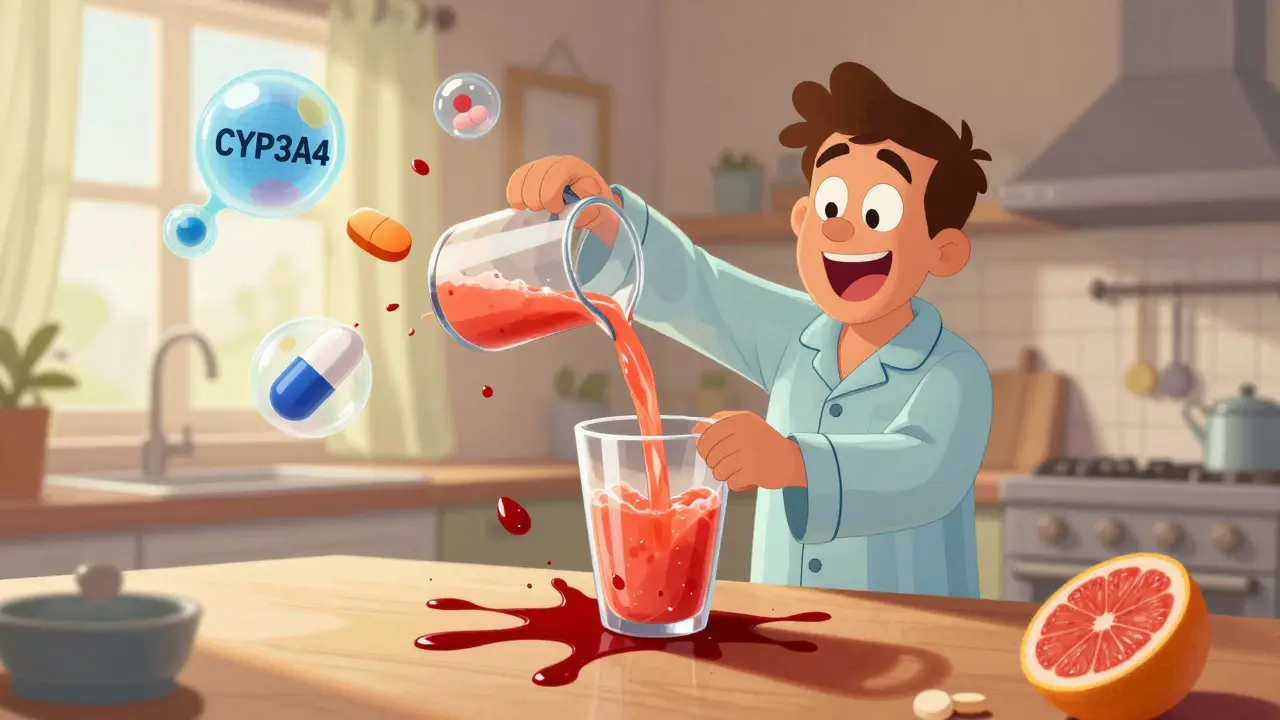 CYP450 Interactions: Grapefruit, Warfarin, and SSRIs Explained