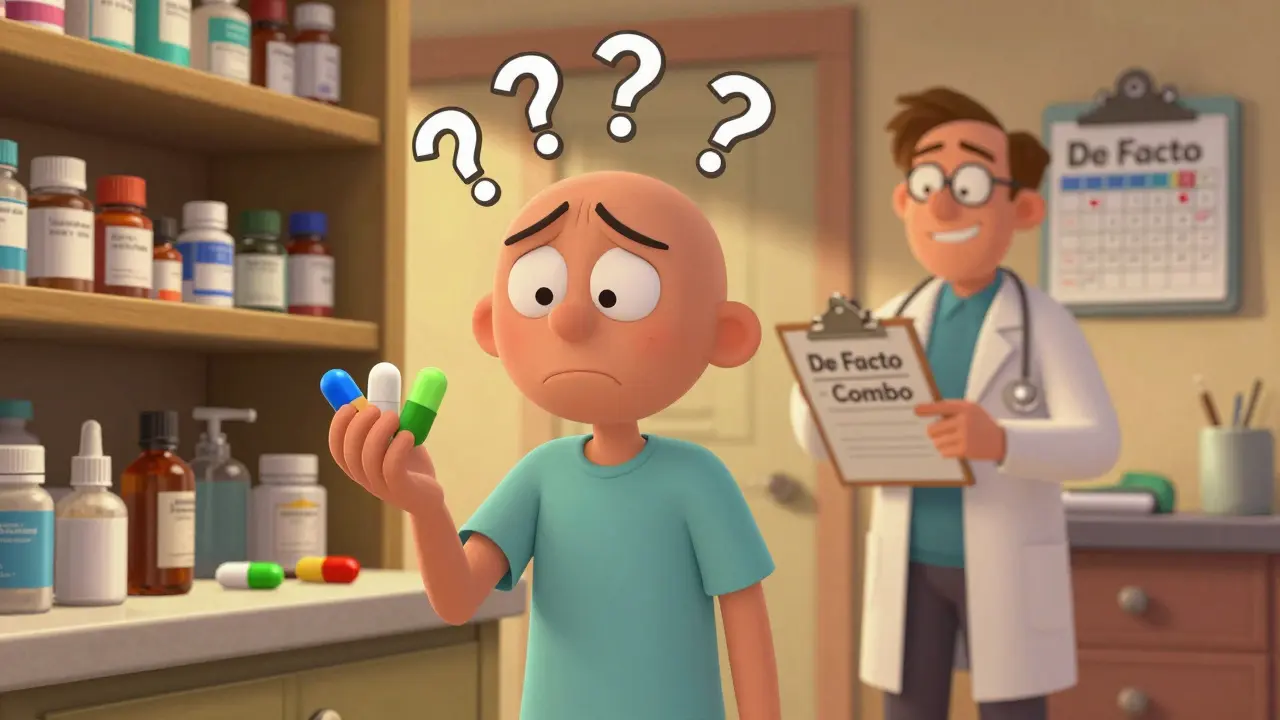 De Facto Combinations: Why Taking Separate Generics Instead of FDCs Is Common - and Risky