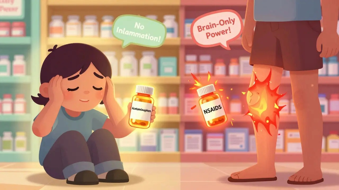 How to Compare OTC Pain Relievers: Acetaminophen vs. NSAIDs