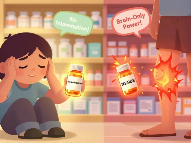 How to Compare OTC Pain Relievers: Acetaminophen vs. NSAIDs