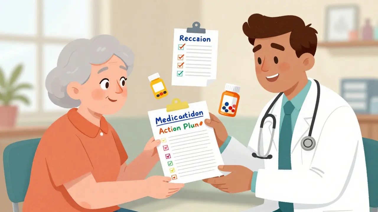 How to Use a Medication Action Plan Template During Healthcare Visits