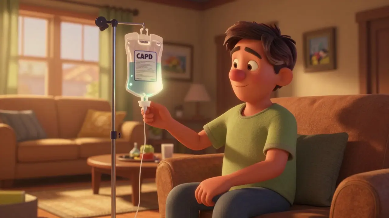 Peritoneal Dialysis at Home: Choosing Between CAPD and APD